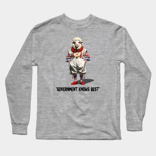 Government Knows Best Sheeple Clown Long Sleeve T-Shirt